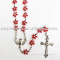 Fresh color flower Rosary gift in bulk